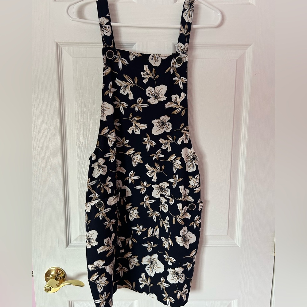 MANGO DRESS XS flower design